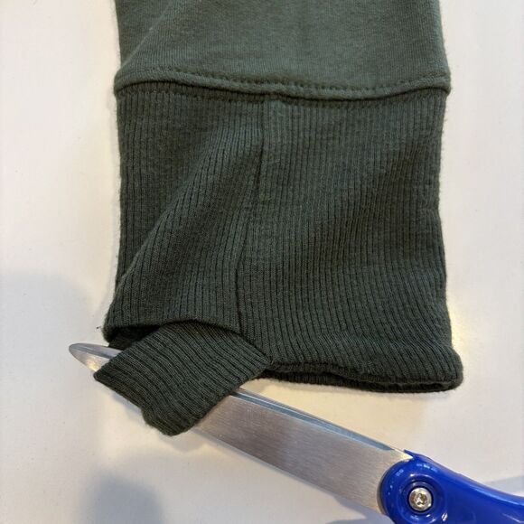 Athleta Pranayama Restore Wrap Cardigan Womens L Green Athleisure Stretch - Picture 5 of 7